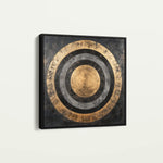 Abstract 984 Canvas Art 60 x 60 cm / Stretched on hidden frame