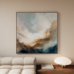Abstract 985 Canvas Art 60 x 60 cm / Stretched on hidden frame