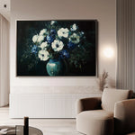 Floral Canvas Wall Art WAD985-F 90 x 60 cm / Stretched on hidden frame