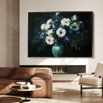 Floral Canvas Wall Art WAD985-F 90 x 60 cm / Stretched on hidden frame