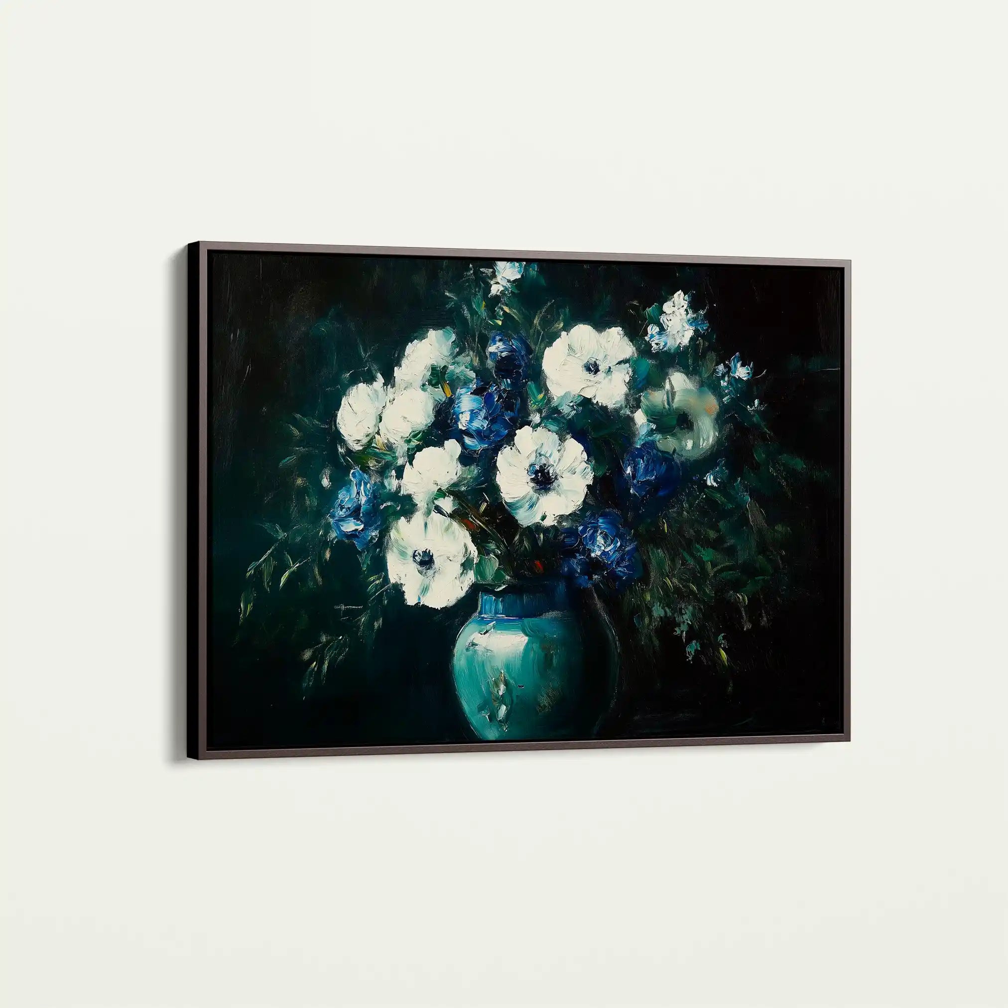 Floral Canvas Wall Art WAD985-F 90 x 60 cm / Stretched on hidden frame