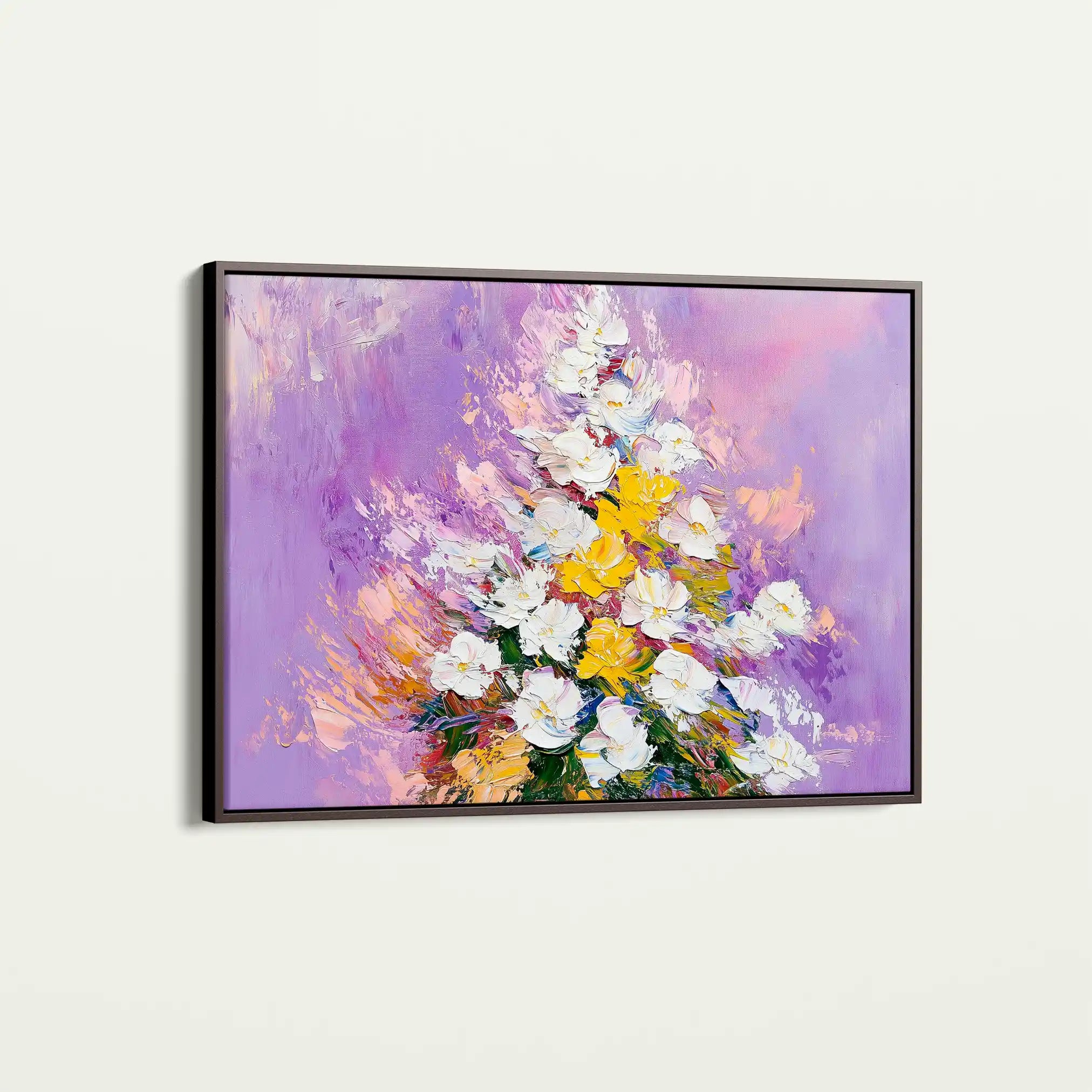 Floral Canvas Wall Art WAD986-F 90 x 60 cm / Stretched on hidden frame