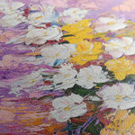 Floral Canvas Wall Art WAD986-F 90 x 60 cm / Stretched on hidden frame