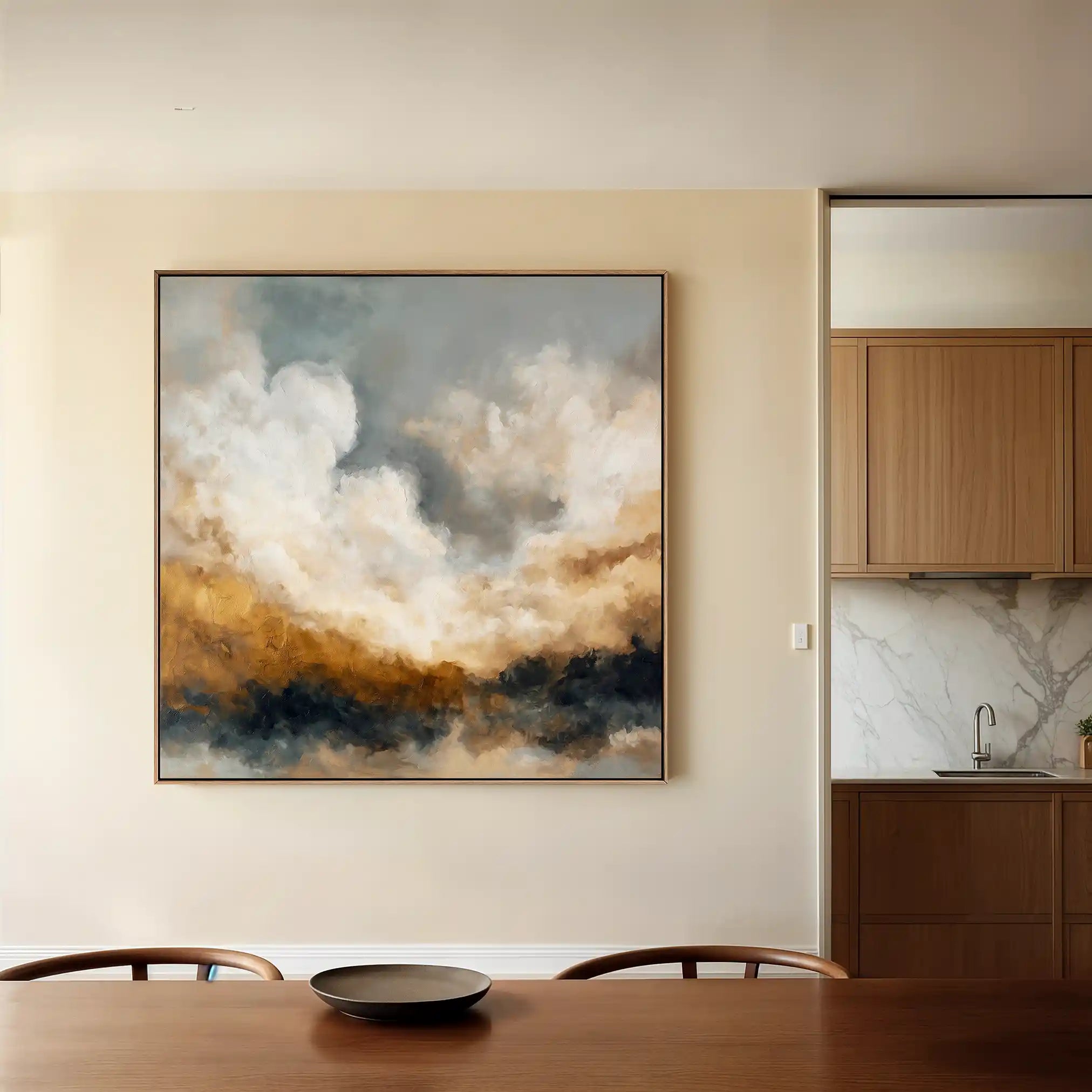 Abstract 987 Canvas Art 60 x 60 cm / Stretched on hidden frame