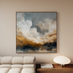 Abstract 987 Canvas Art 60 x 60 cm / Stretched on hidden frame