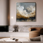 Abstract 987 Canvas Art 60 x 60 cm / Stretched on hidden frame