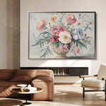 Floral Canvas Wall Art WAD988-F 90 x 60 cm / Stretched on hidden frame