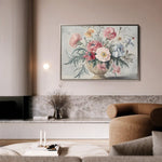 Floral Canvas Wall Art WAD988-F 90 x 60 cm / Stretched on hidden frame
