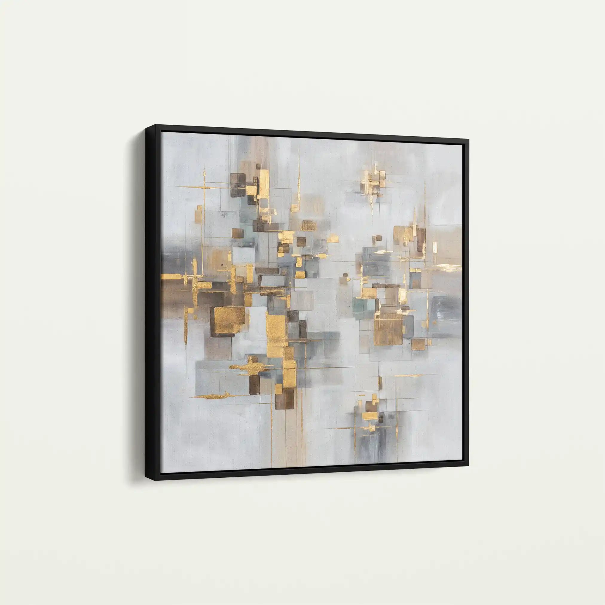 Abstract 989 Canvas Art 60 x 60 cm / Stretched on hidden frame