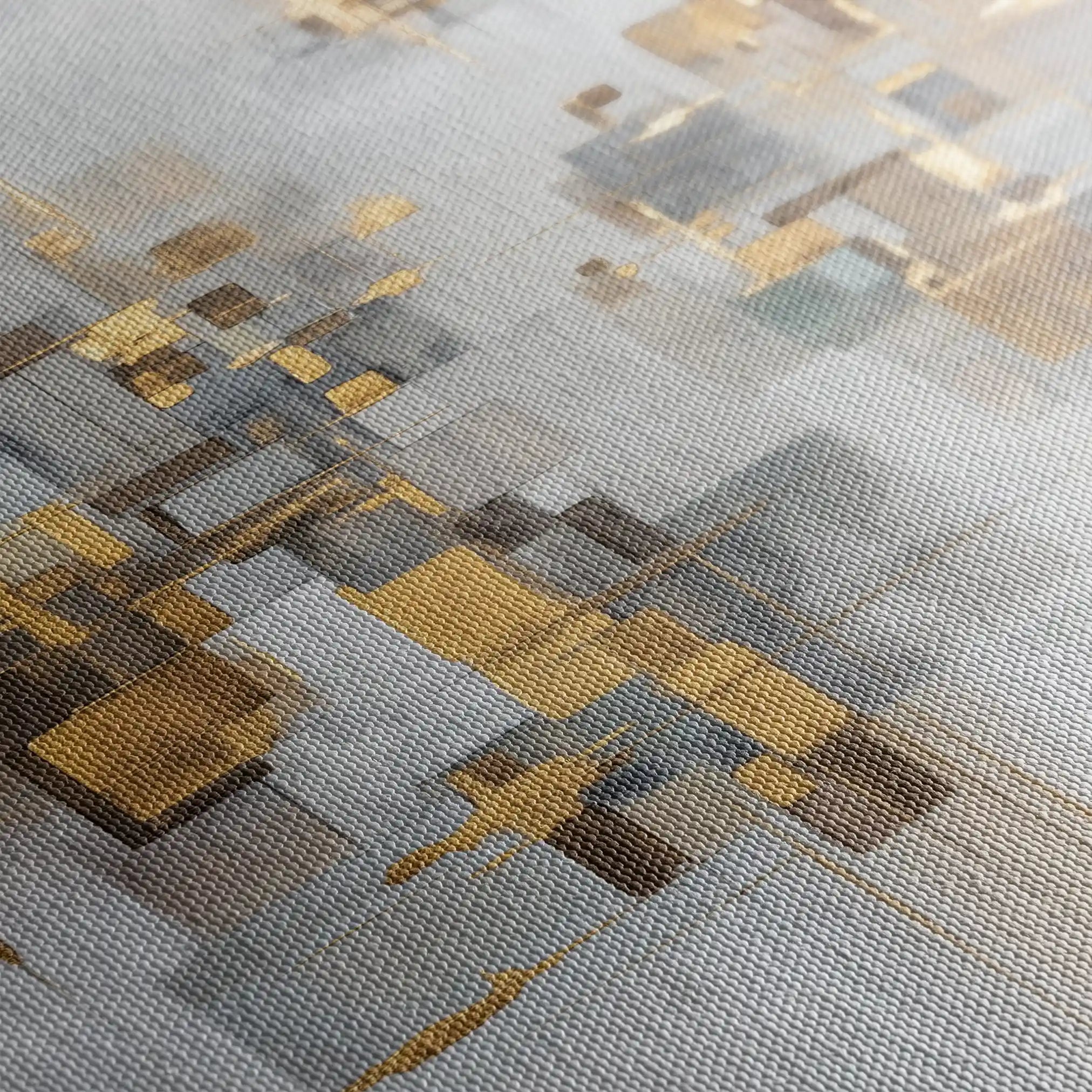 Abstract 989 Canvas Art 60 x 60 cm / Stretched on hidden frame