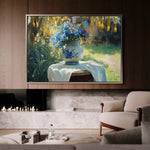 Floral Canvas Wall Art WAD989-F 90 x 60 cm / Stretched on hidden frame