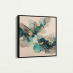 Abstract 990 Canvas Art 60 x 60 cm / Stretched on hidden frame