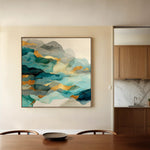 Abstract 991 Canvas Art 60 x 60 cm / Stretched on hidden frame