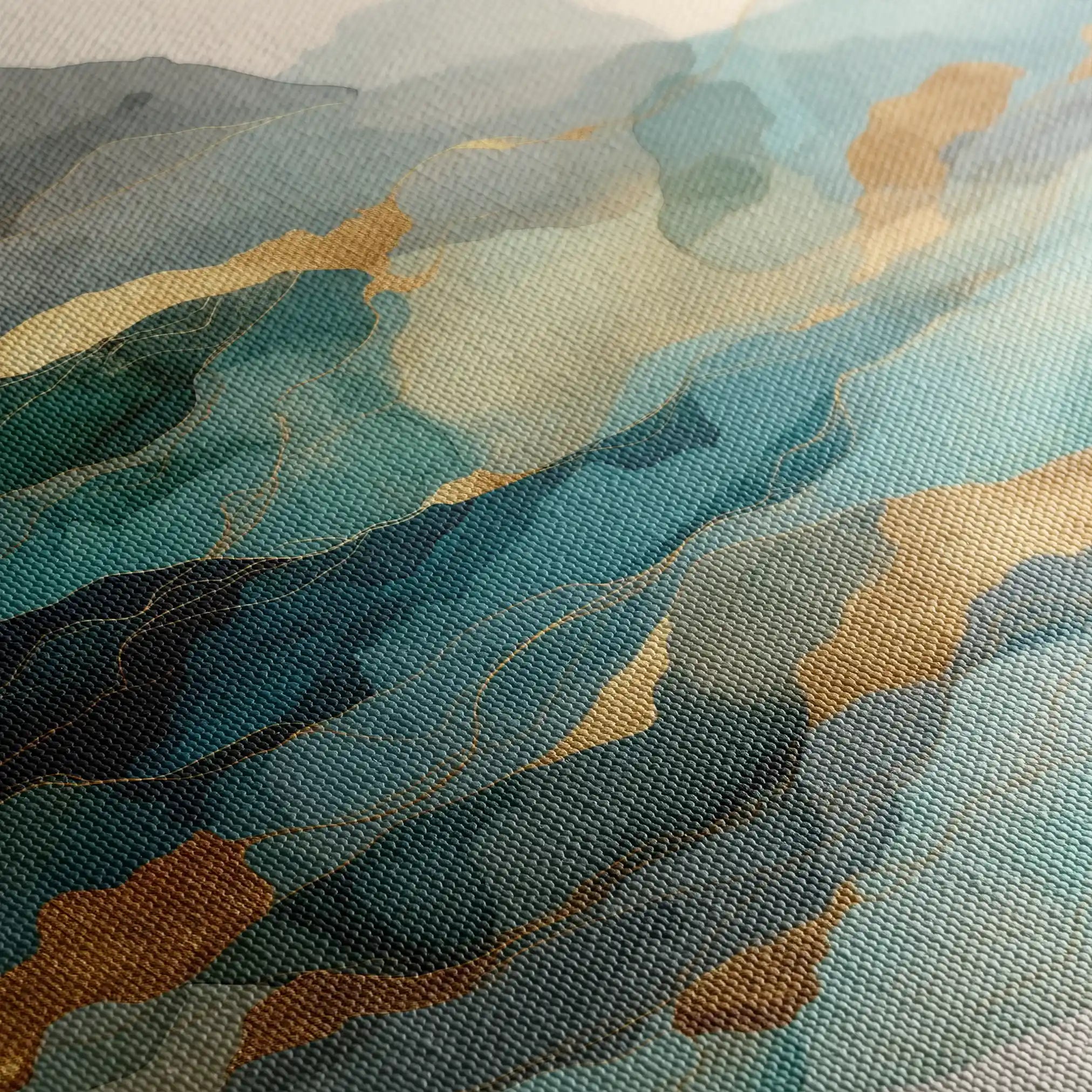 Abstract 991 Canvas Art 60 x 60 cm / Stretched on hidden frame