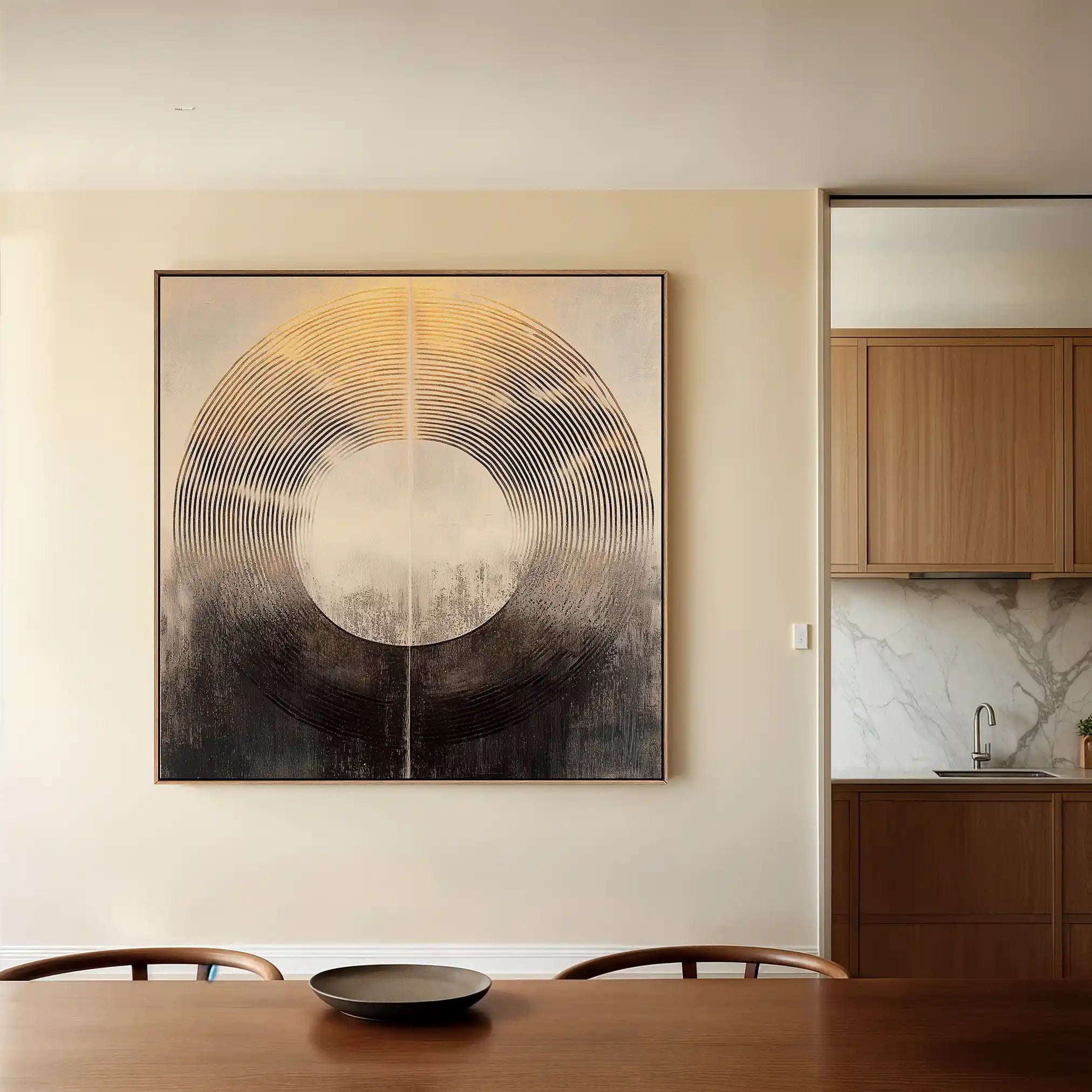 Abstract 993 Canvas Art 60 x 60 cm / Stretched on hidden frame