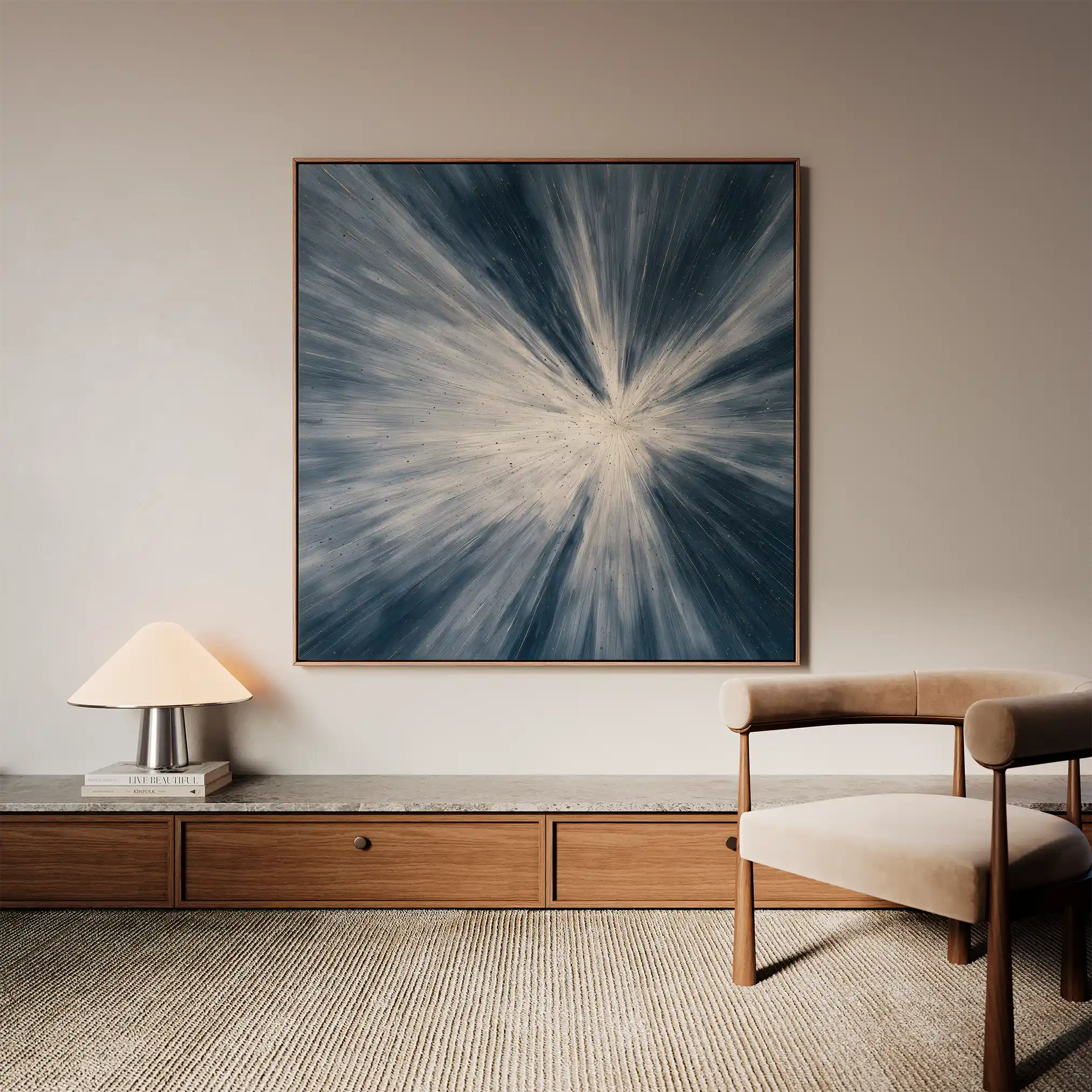 Abstract 994 Canvas Art 60 x 60 cm / Stretched on hidden frame