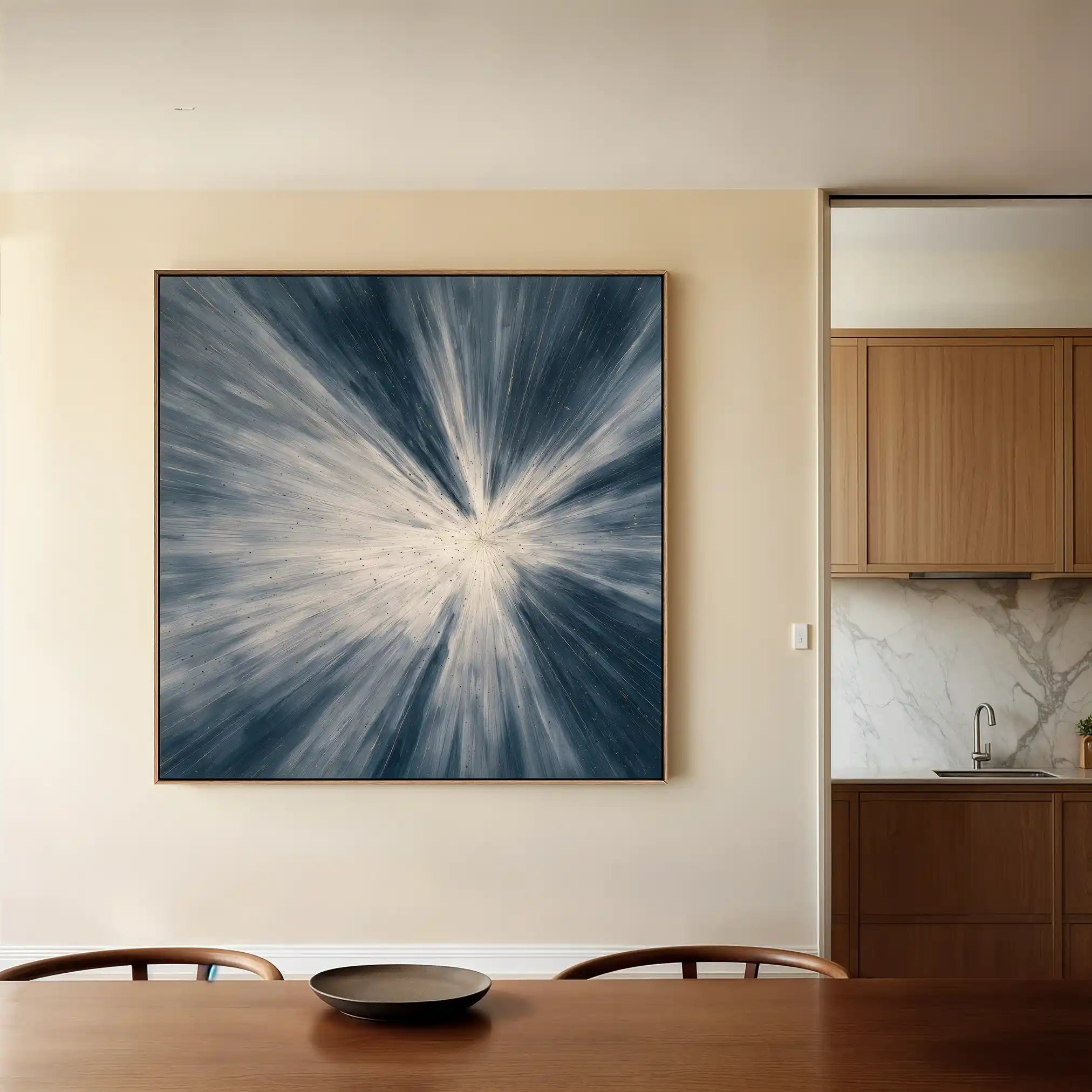 Abstract 994 Canvas Art 60 x 60 cm / Stretched on hidden frame