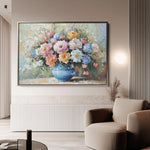 Floral Canvas Wall Art WAD994-F 90 x 60 cm / Stretched on hidden frame