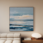 Abstract 995 Canvas Art 60 x 60 cm / Stretched on hidden frame