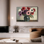 Floral Canvas Wall Art WAD995-F 90 x 60 cm / Stretched on hidden frame