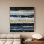 Abstract 996 Canvas Art 60 x 60 cm / Stretched on hidden frame