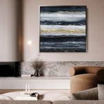 Abstract 996 Canvas Art 60 x 60 cm / Stretched on hidden frame