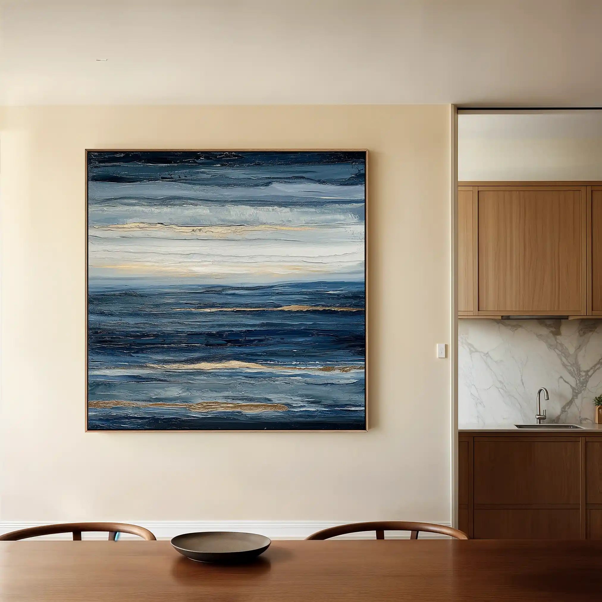 Abstract 997 Canvas Art 60 x 60 cm / Stretched on hidden frame