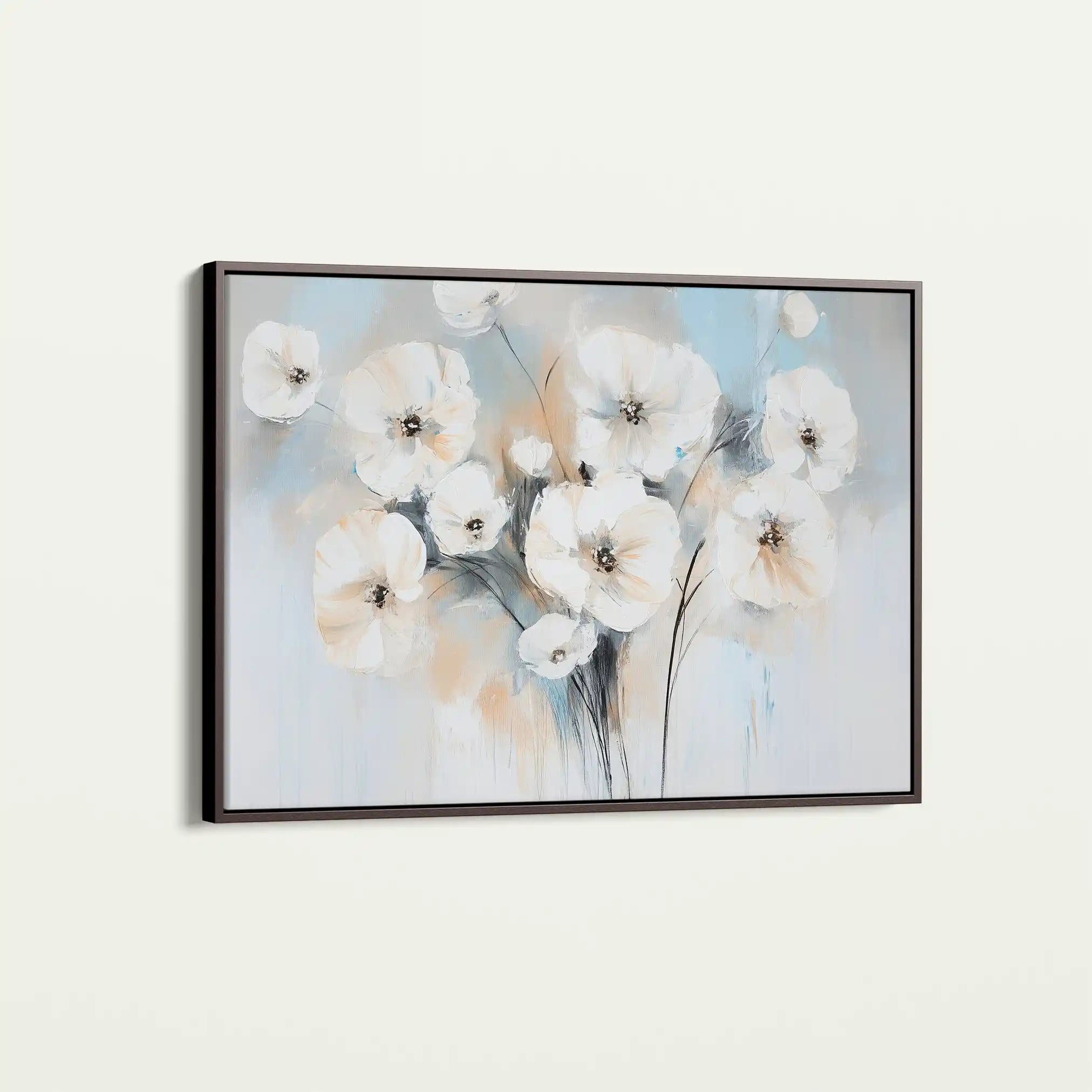 Floral Canvas Wall Art WAD998-F 90 x 60 cm / Stretched on hidden frame
