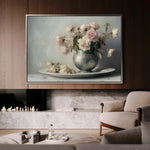 Floral Canvas Wall Art WAD999-F 90 x 60 cm / Stretched on hidden frame