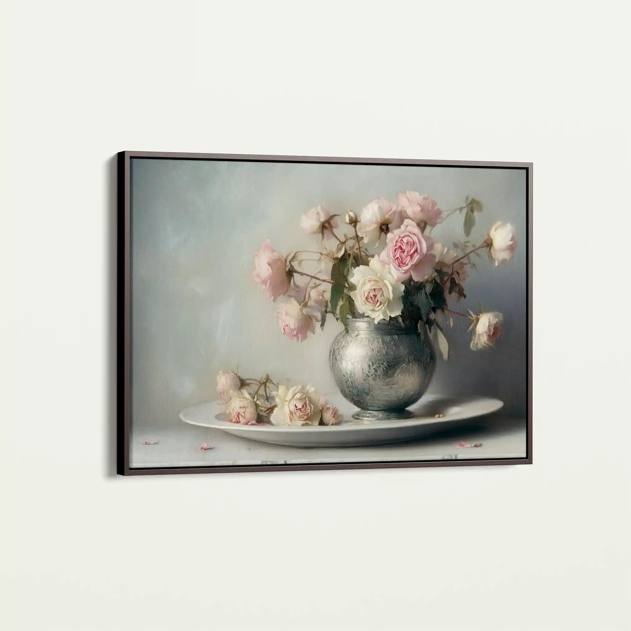 Floral Canvas Wall Art WAD999-F 90 x 60 cm / Stretched on hidden frame