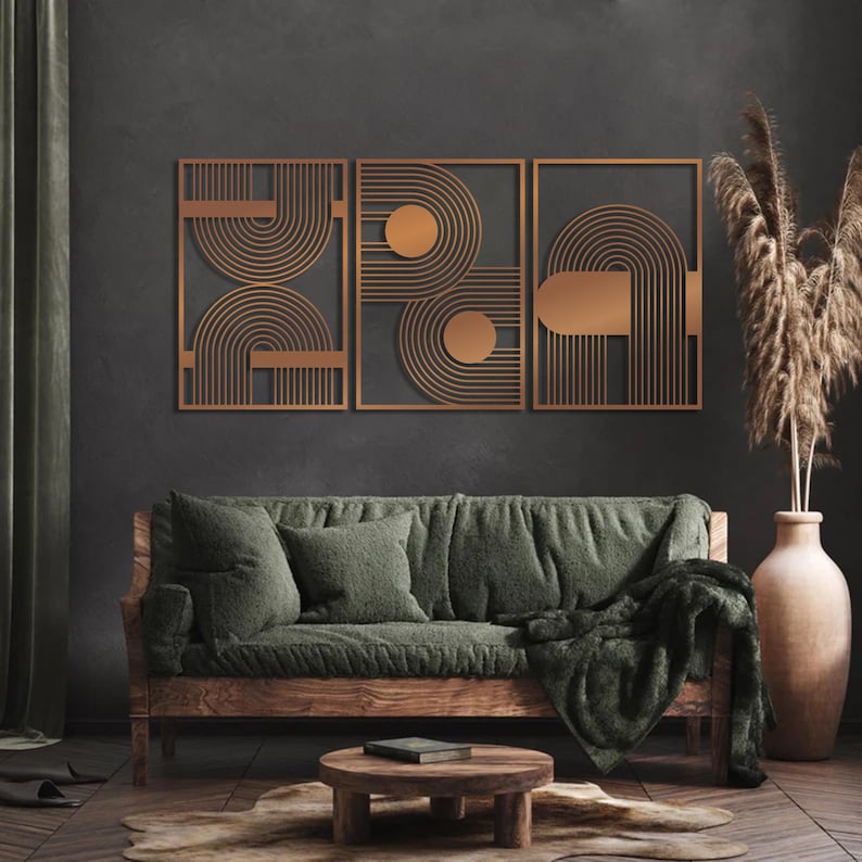 Modern Luxury Metal Wall Art