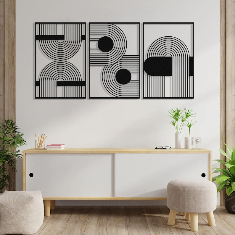 Modern Luxury Metal Wall Art