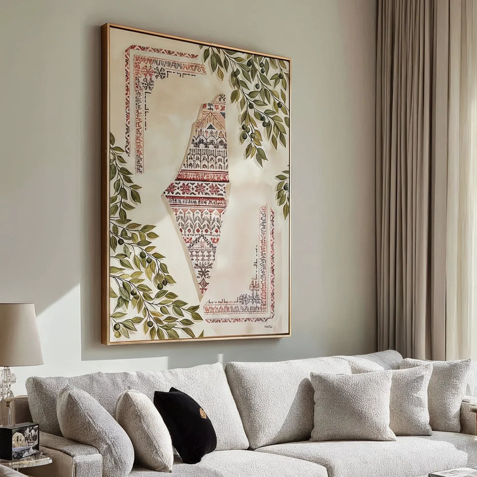 Palestine Canvas Art
