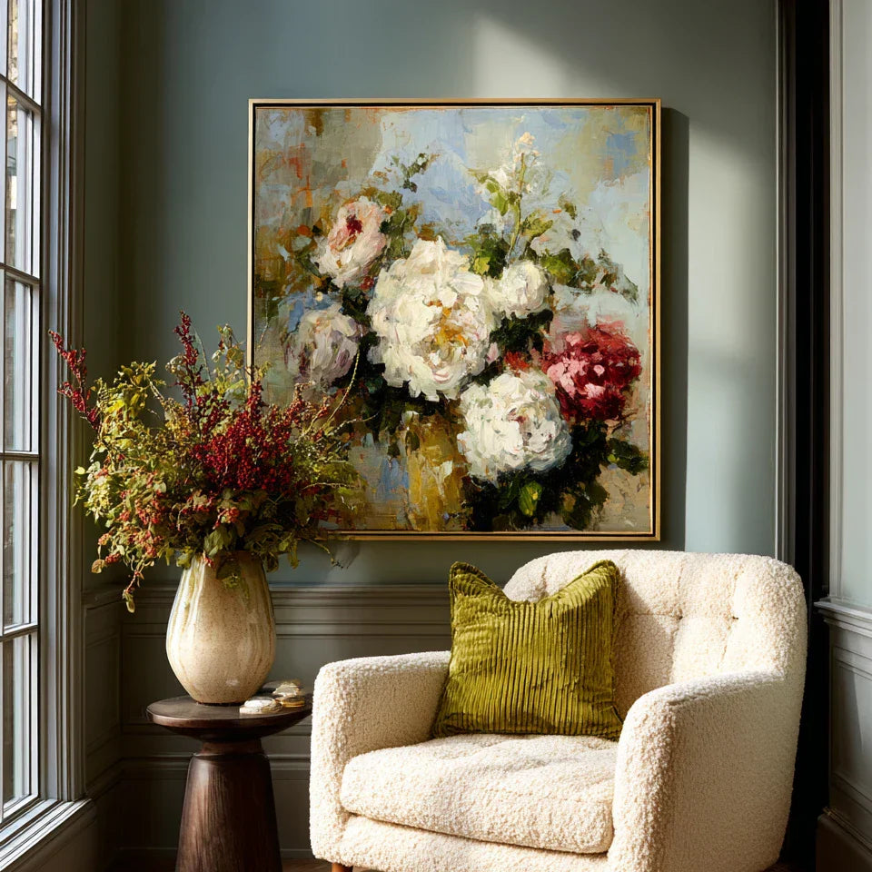 Floral Canvas Art
