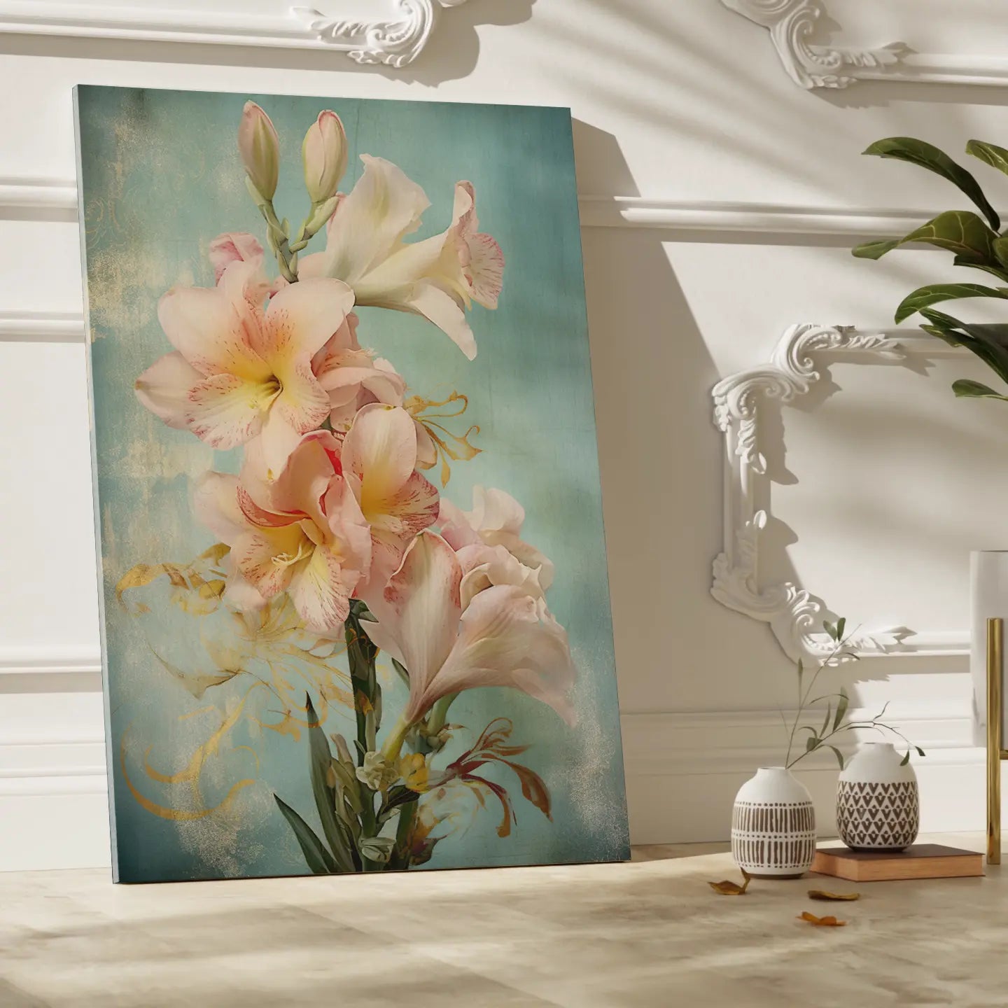 Floral Canvas Wall Art SAD923