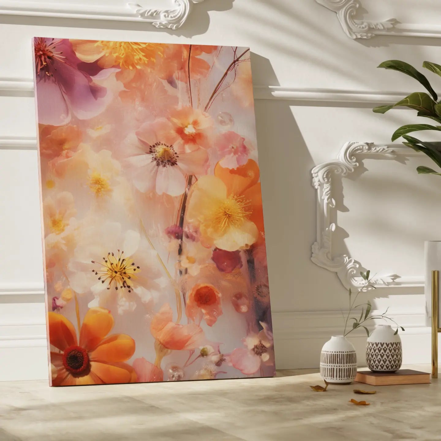 Floral Canvas Wall Art SAD886