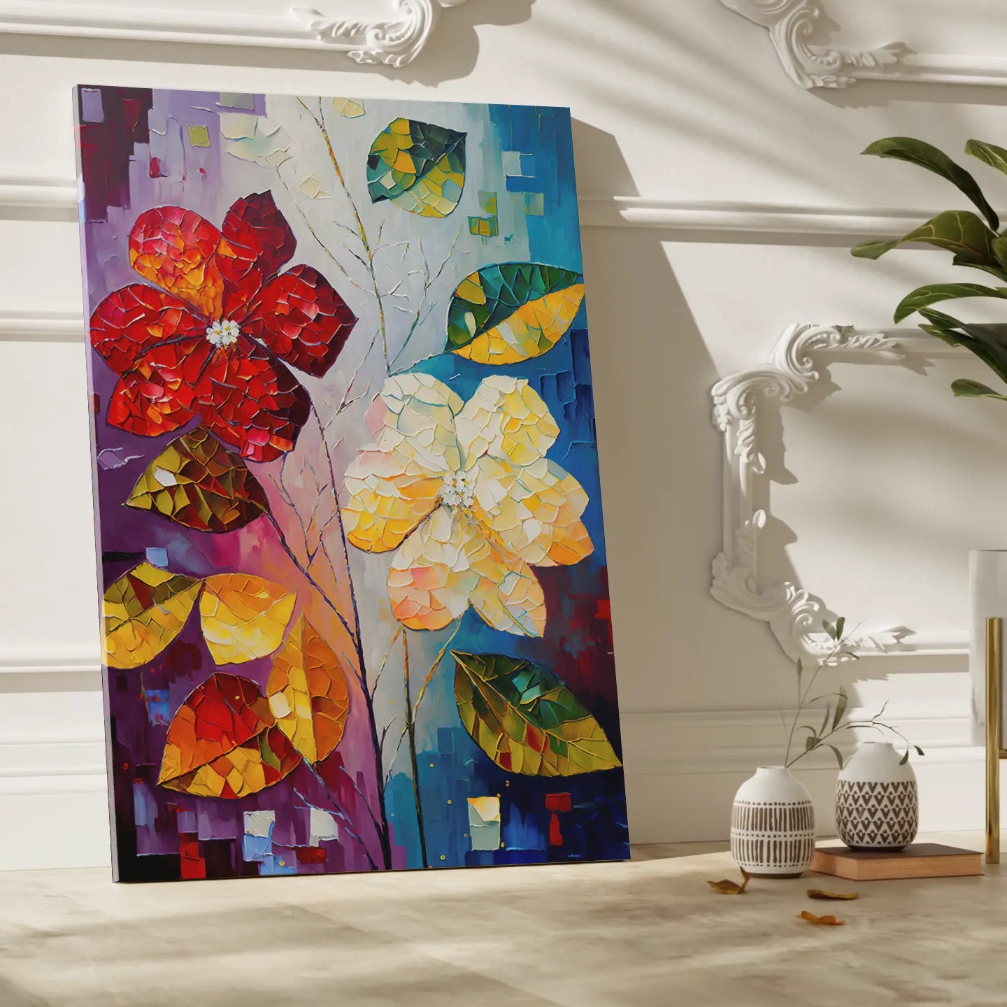 Floral Canvas Wall Art SAD908