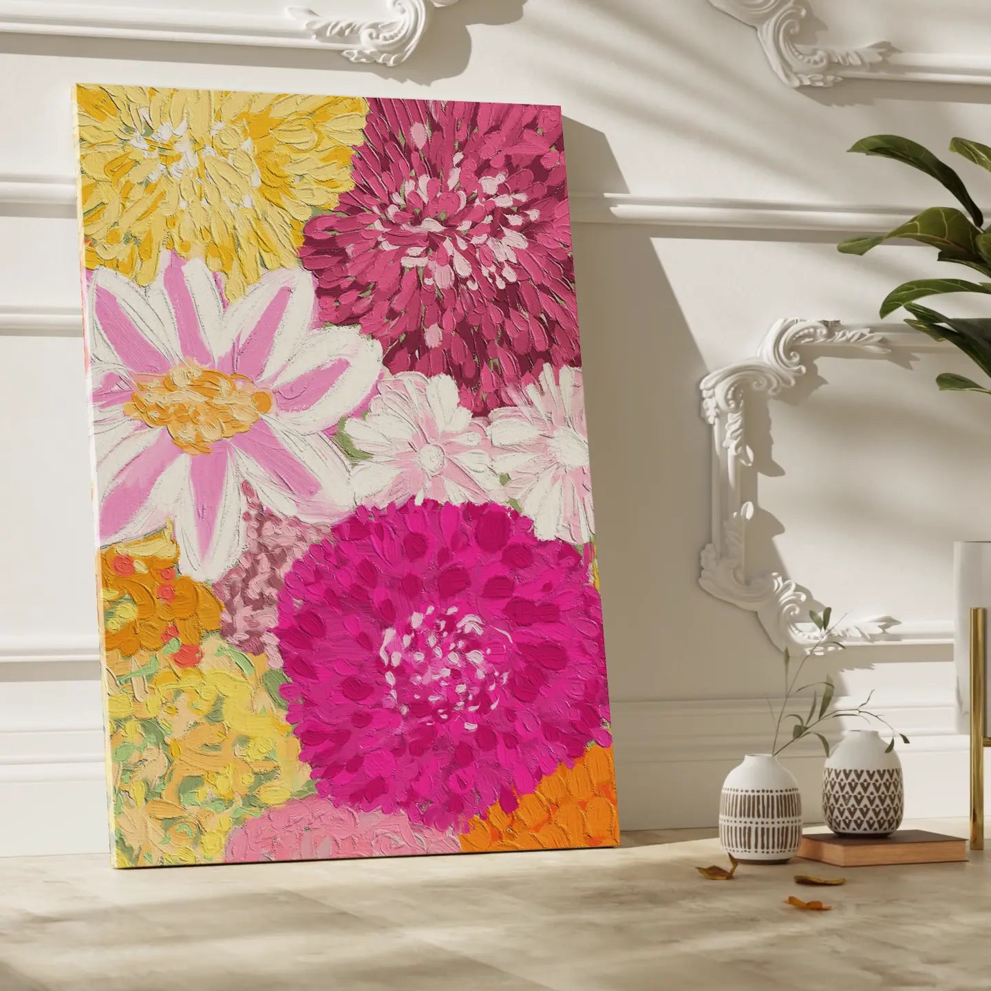 Floral Canvas Wall Art SAD905