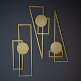 Trident 3 Set Metal Wall Art