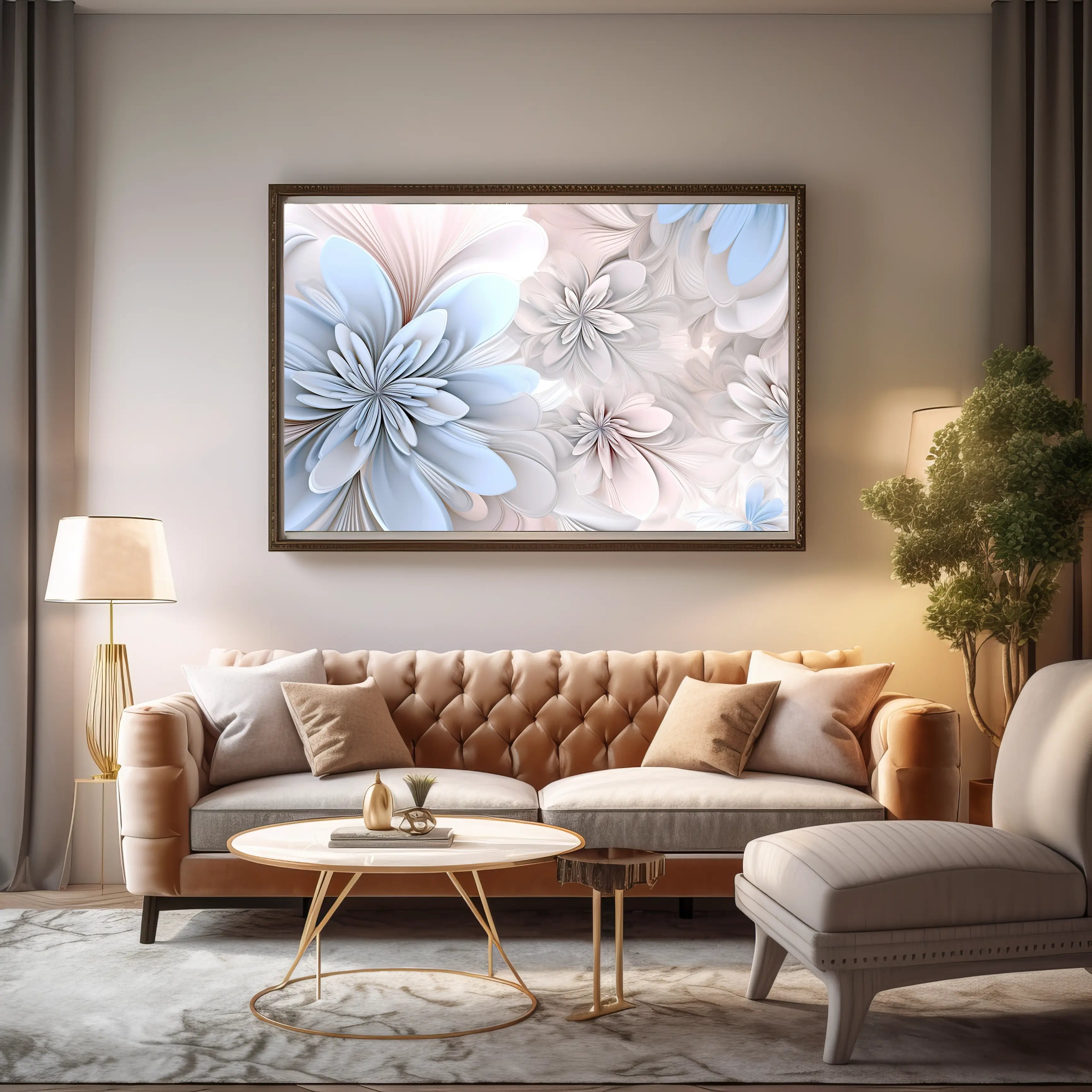 Floral Canvas Wall Art SAD1702