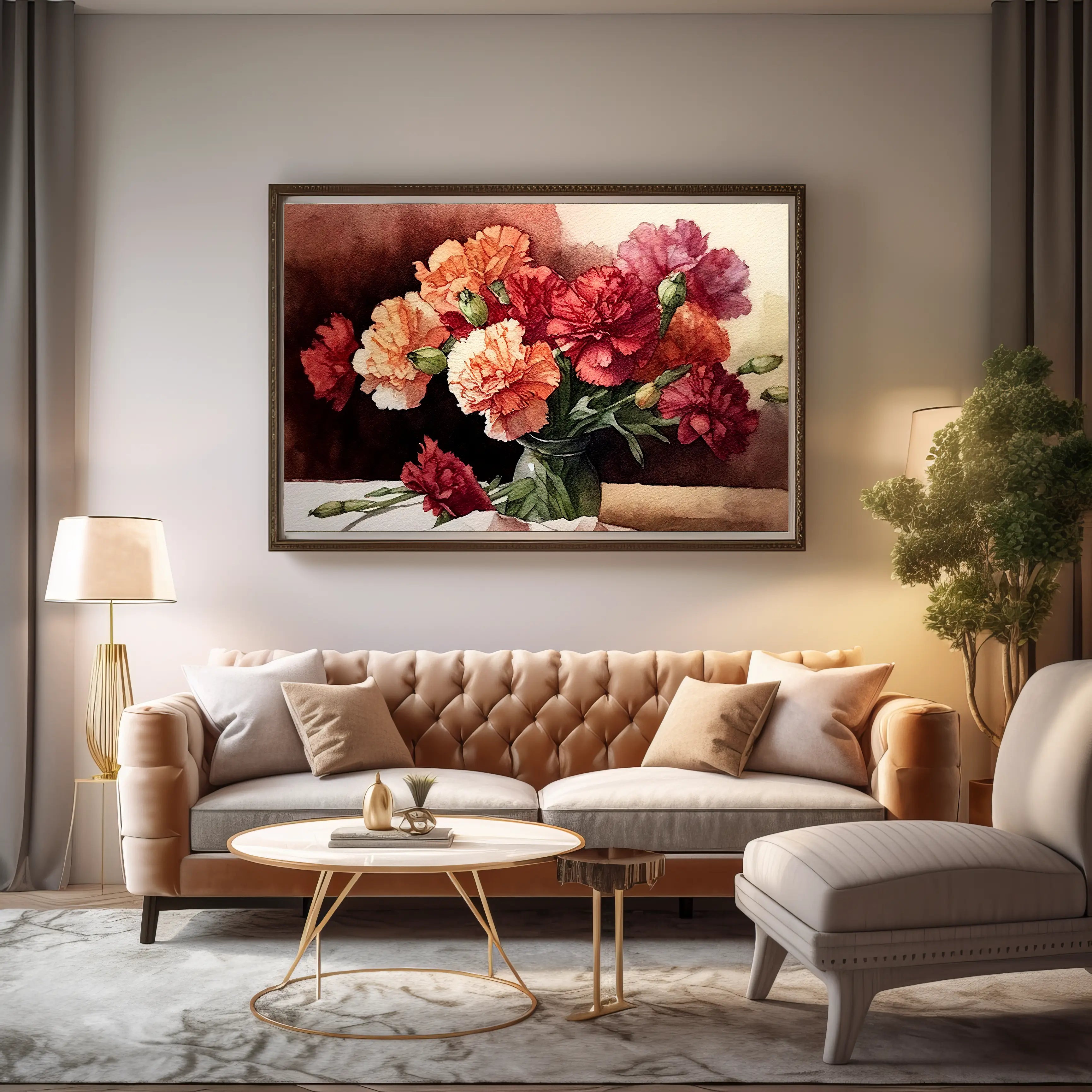 Floral Canvas Wall Art SAD1762