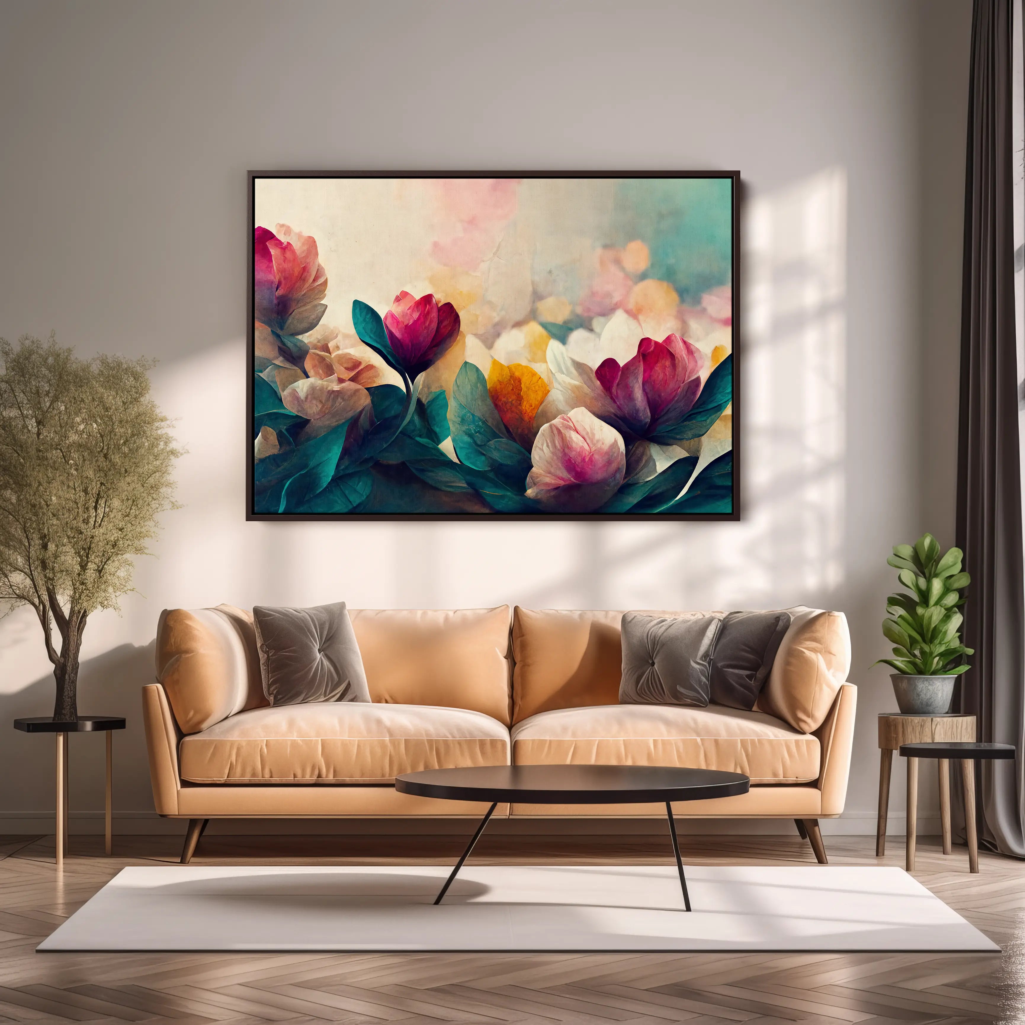 Floral Canvas Wall Art SAD1693