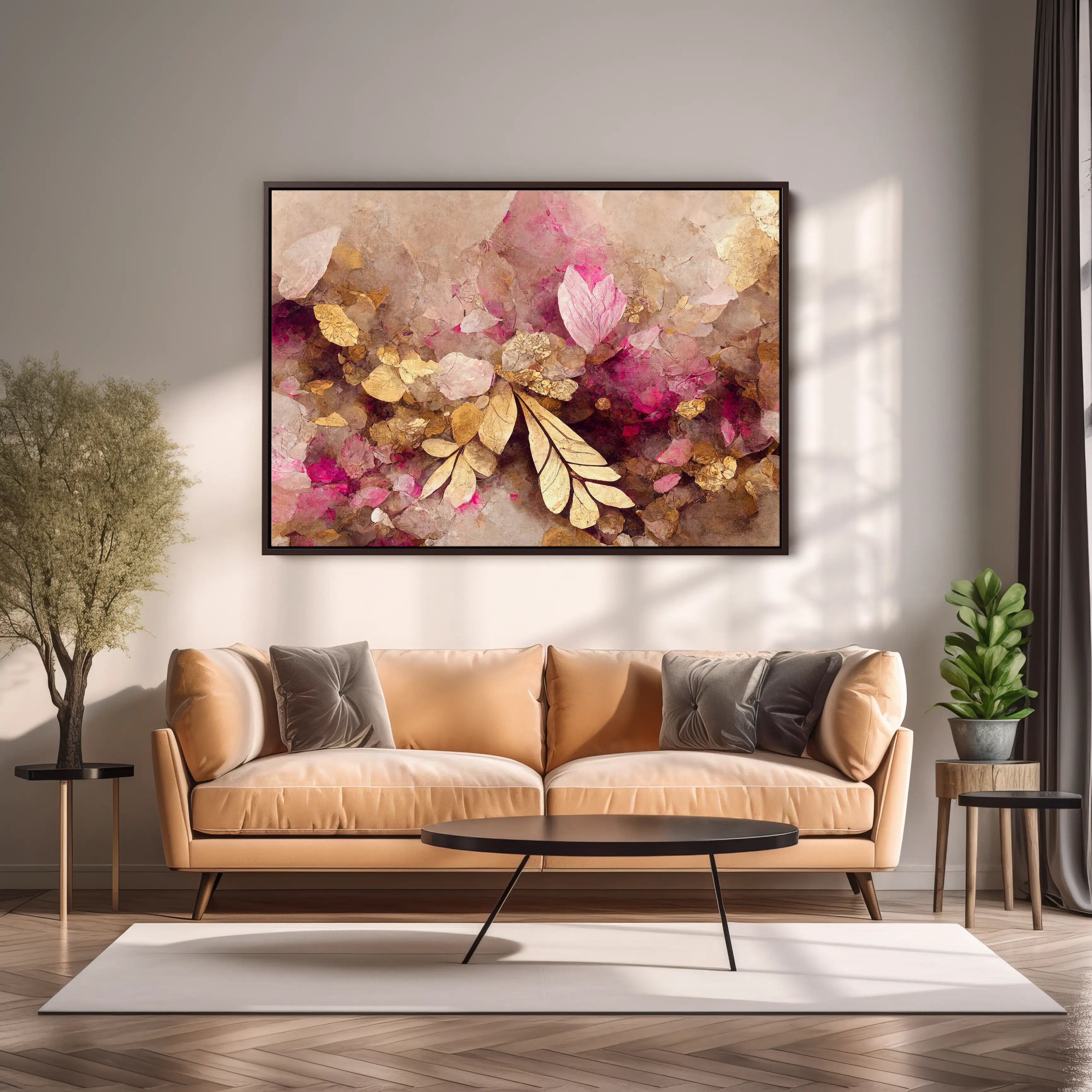 Floral Canvas Wall Art SAD681