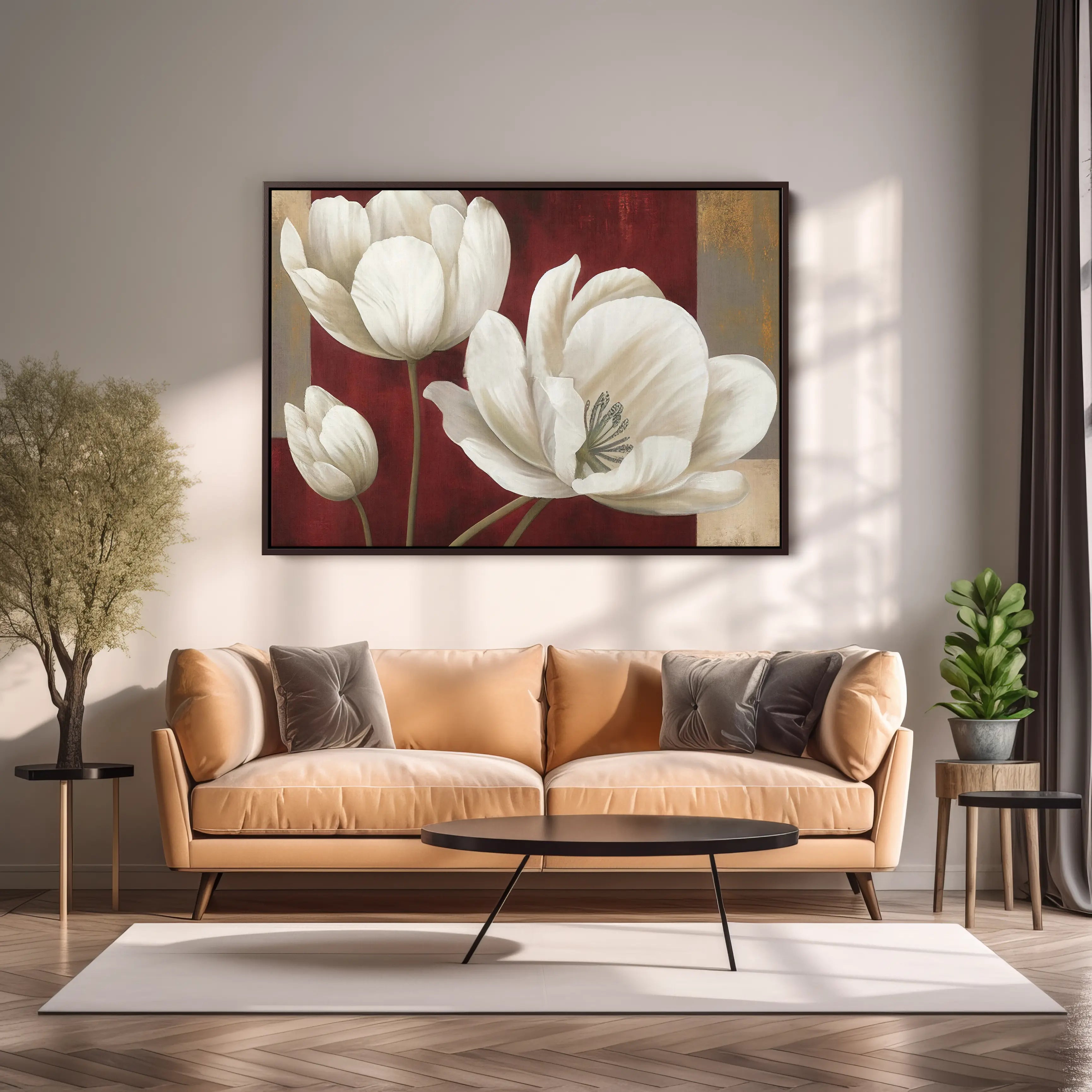 Floral Canvas Wall Art SAD735