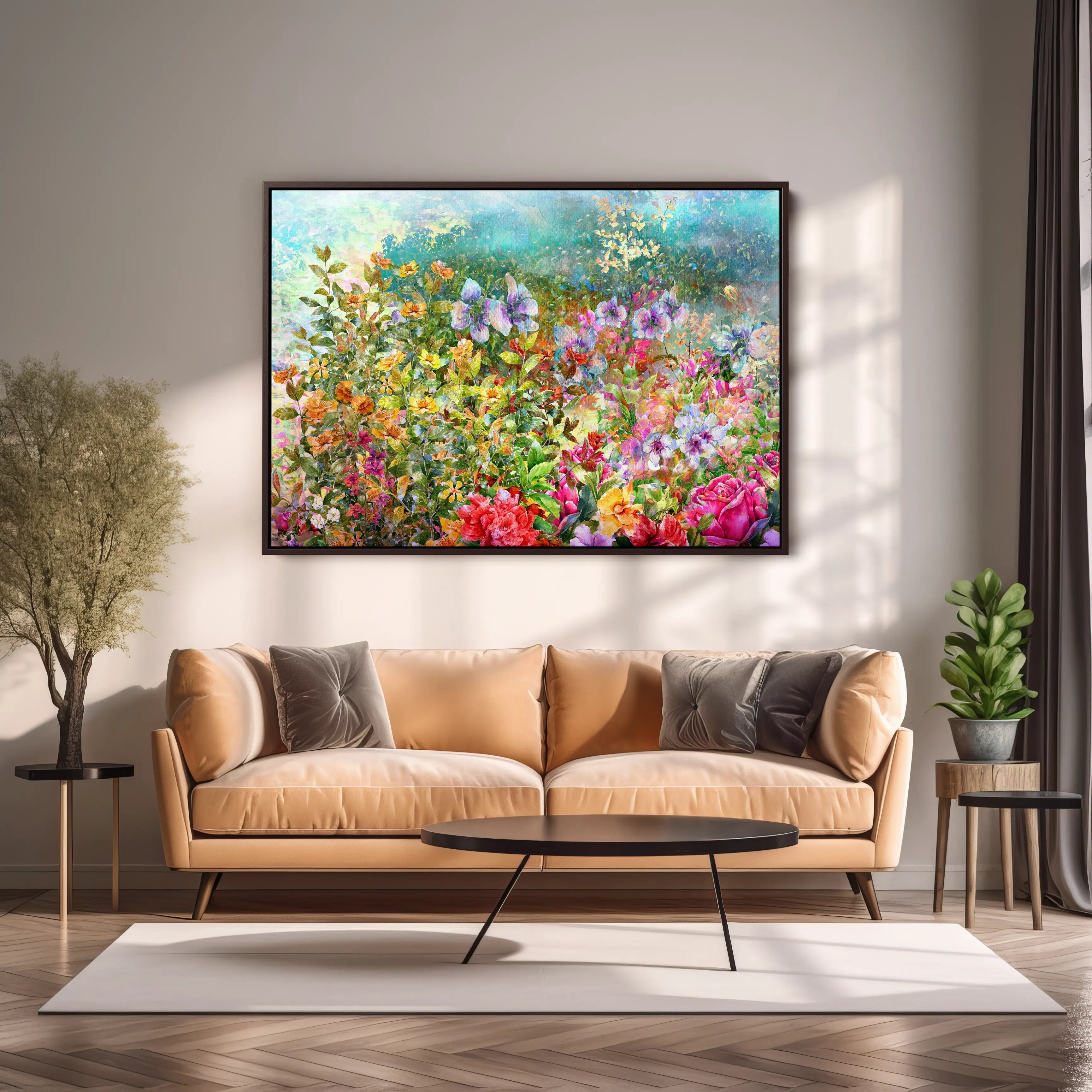 Floral Canvas Wall Art SAD557