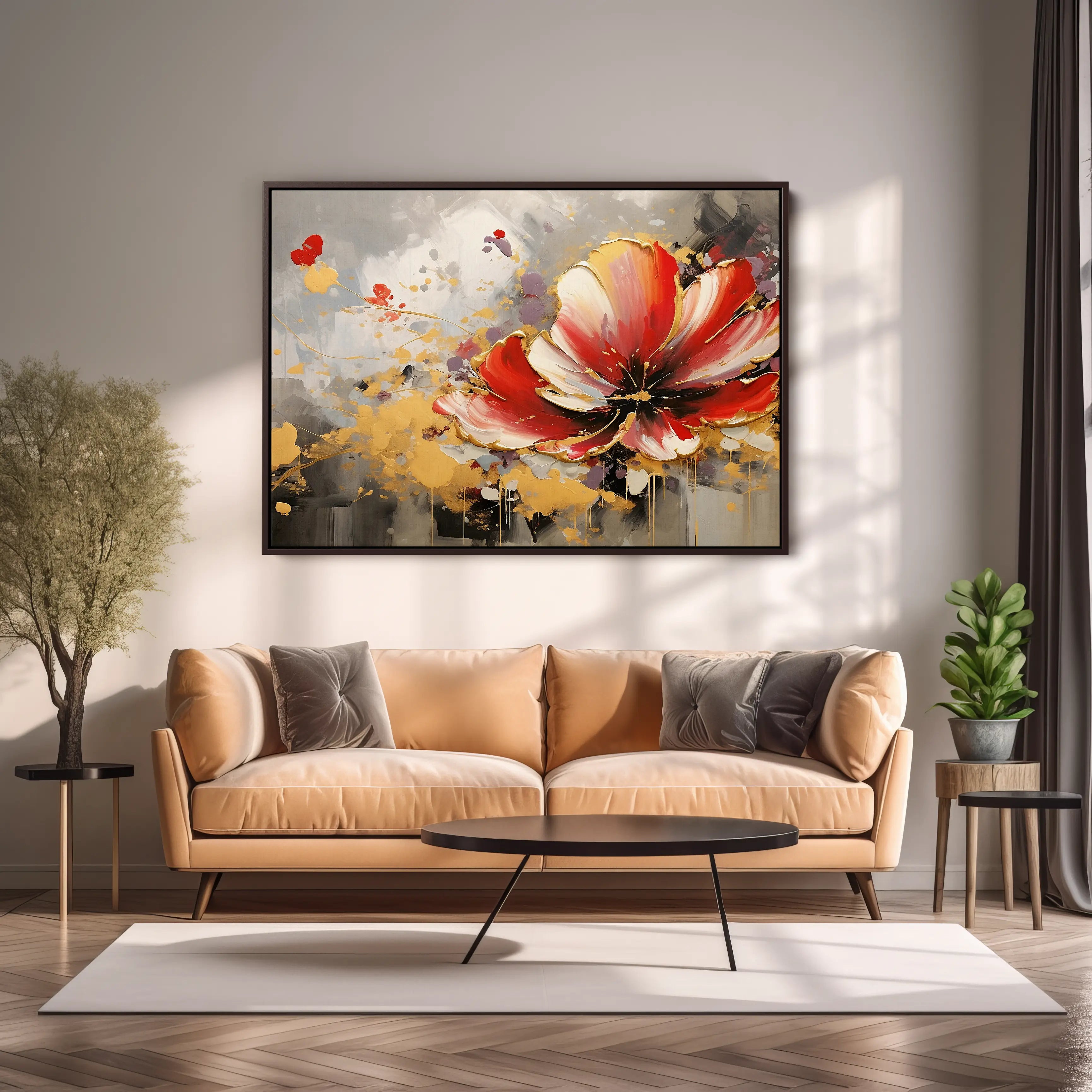 Floral Canvas Wall Art SAD715