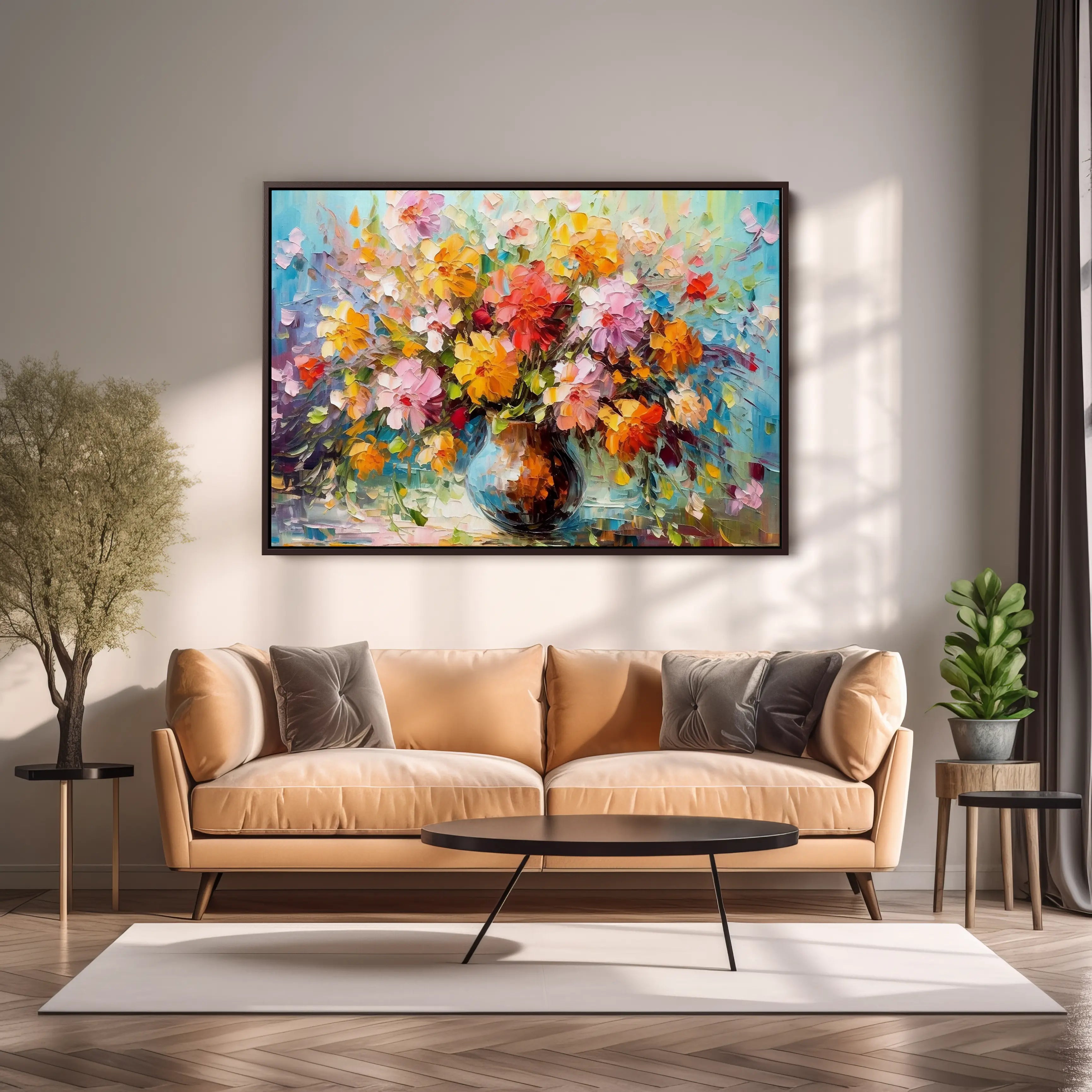 Floral Canvas Wall Art SAD1532