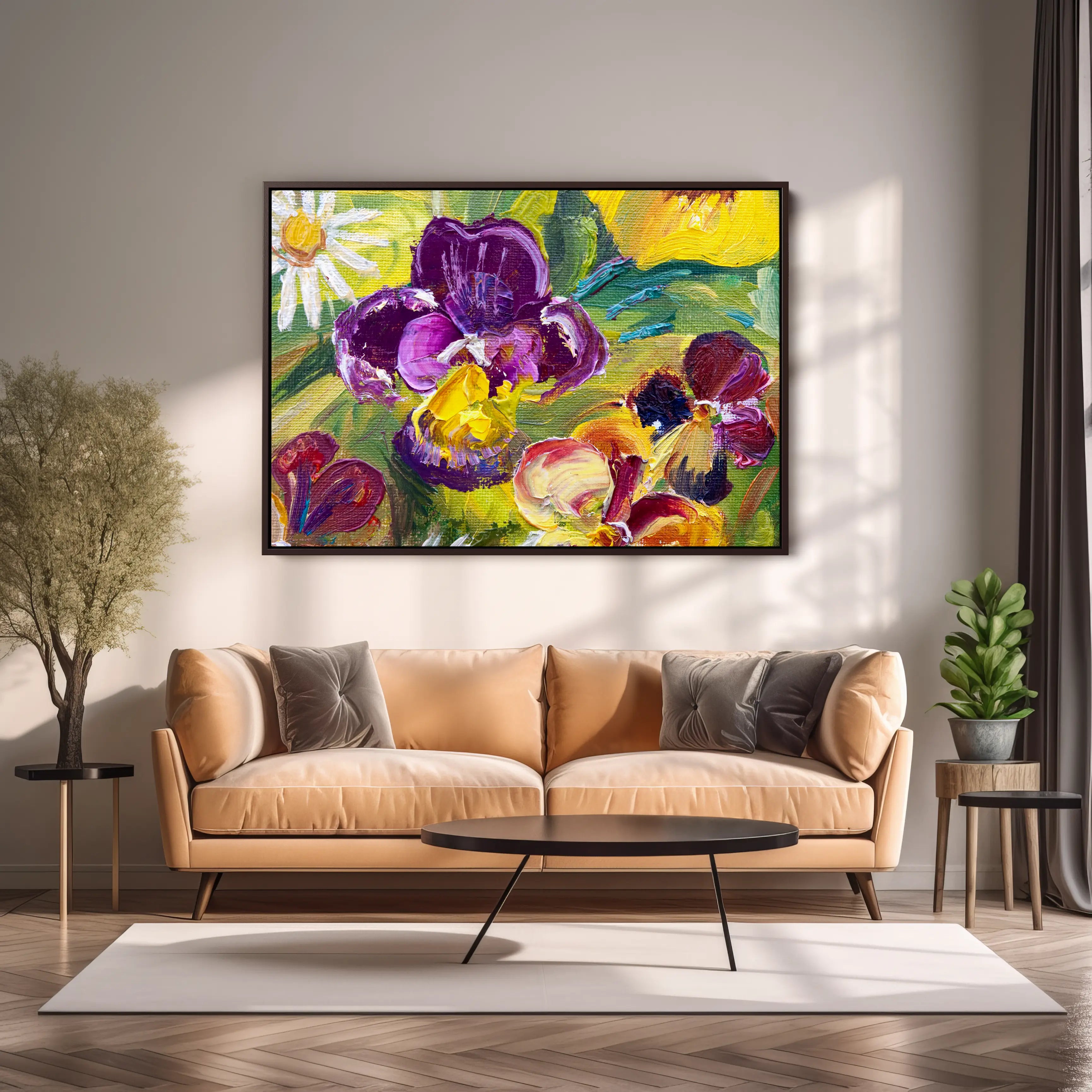 Floral Canvas Wall Art SAD765