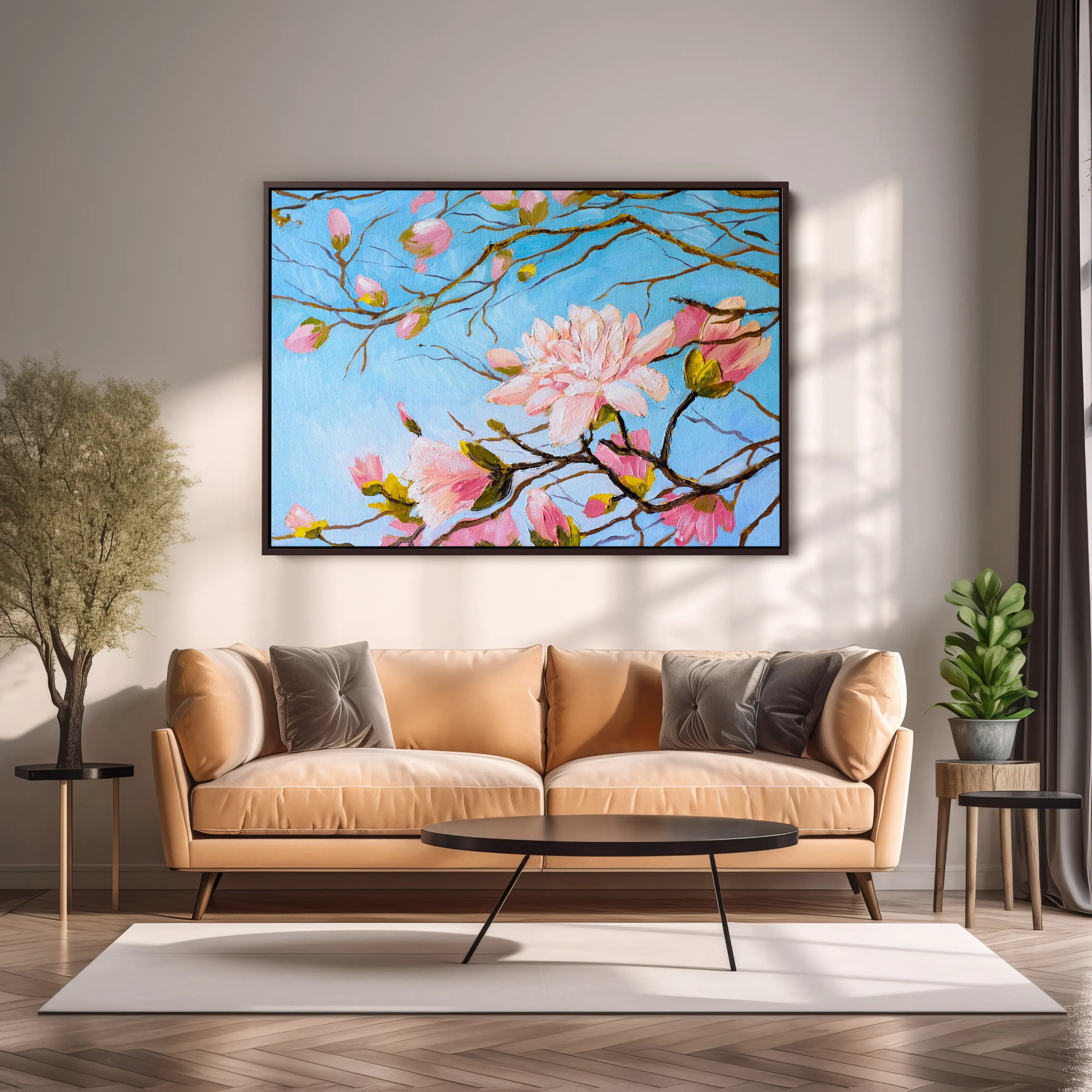 Floral Canvas Wall Art SAD838