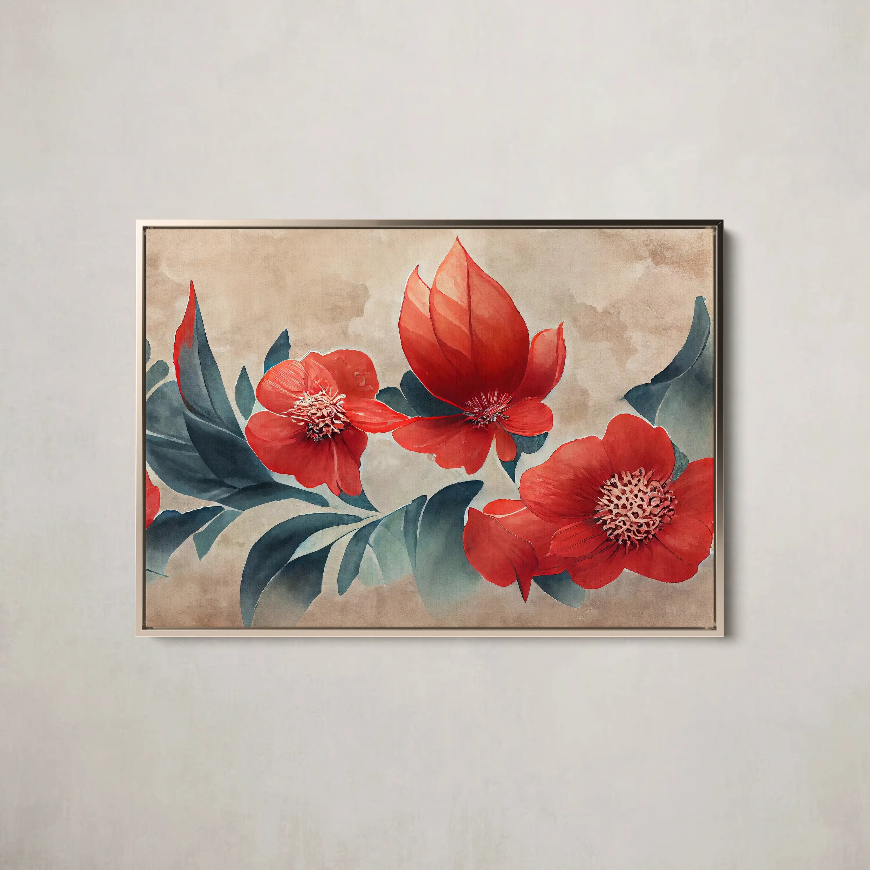 Floral Canvas Wall Art SAD573